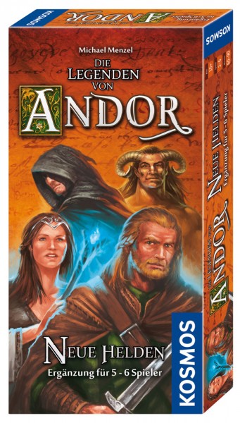 Die Legenden von Andor - Neue Helden (Ergänzung für 5 - 6 Spieler)